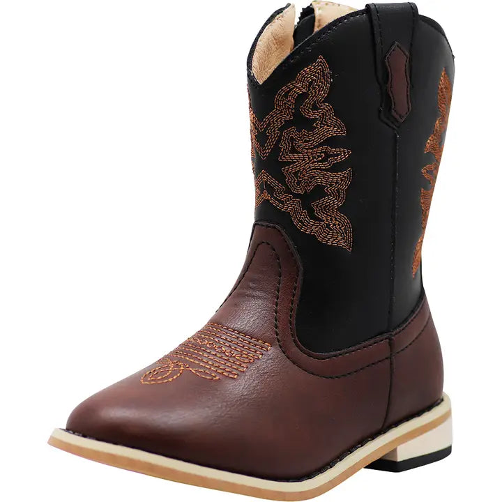 Norty Western Cowboy Boot For Toddlers
