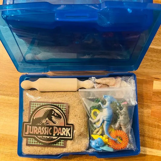 Dinosaur Kinetic Sand Sensory Kit