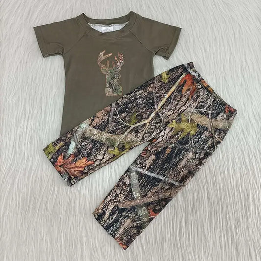 Camo Deer Pants Set